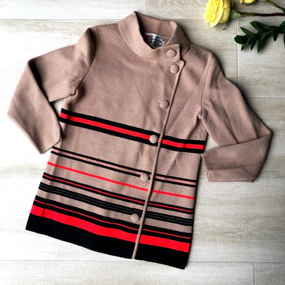 Vintage 60's Gina Teresa Wool Cardigan